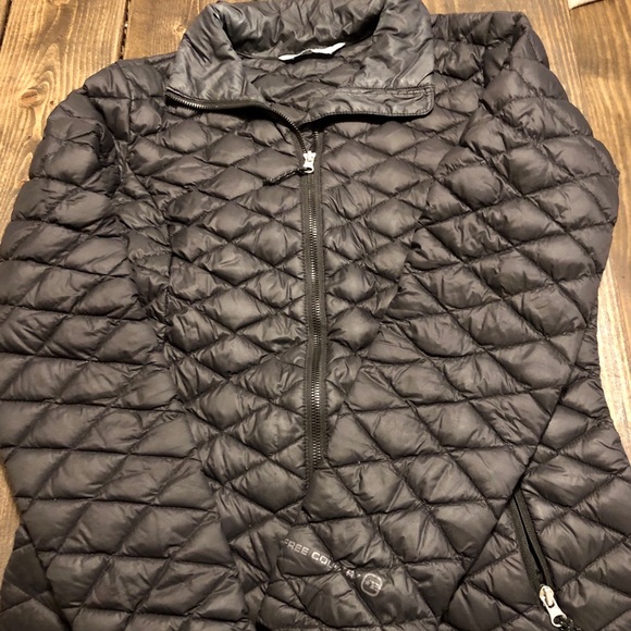 Black lightweight down jacket - Picture 1 of 2